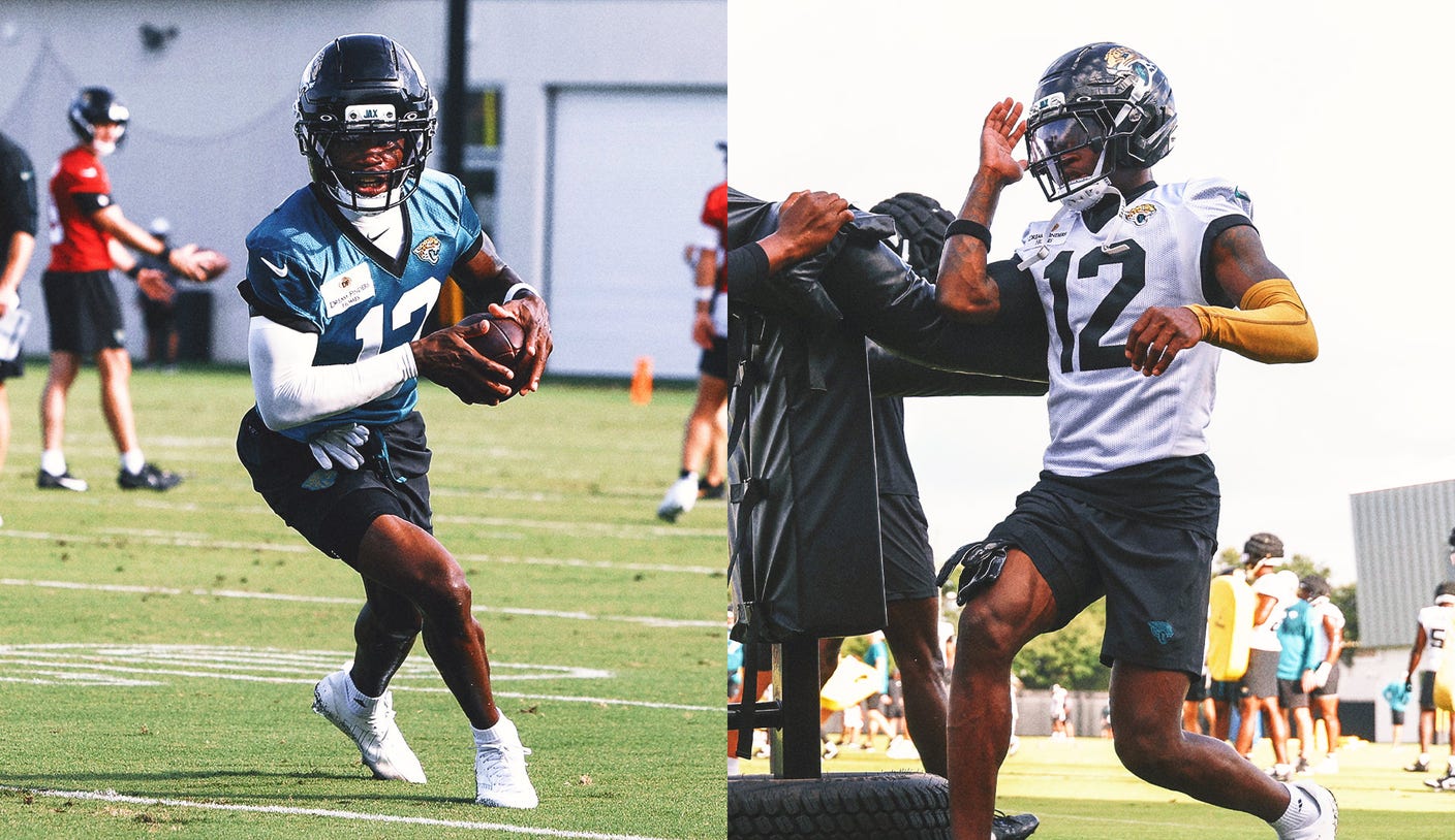 Inside Travis Hunter’s Two-Way Juggling Act at Jaguars Camp: 'I Just Go to Work'