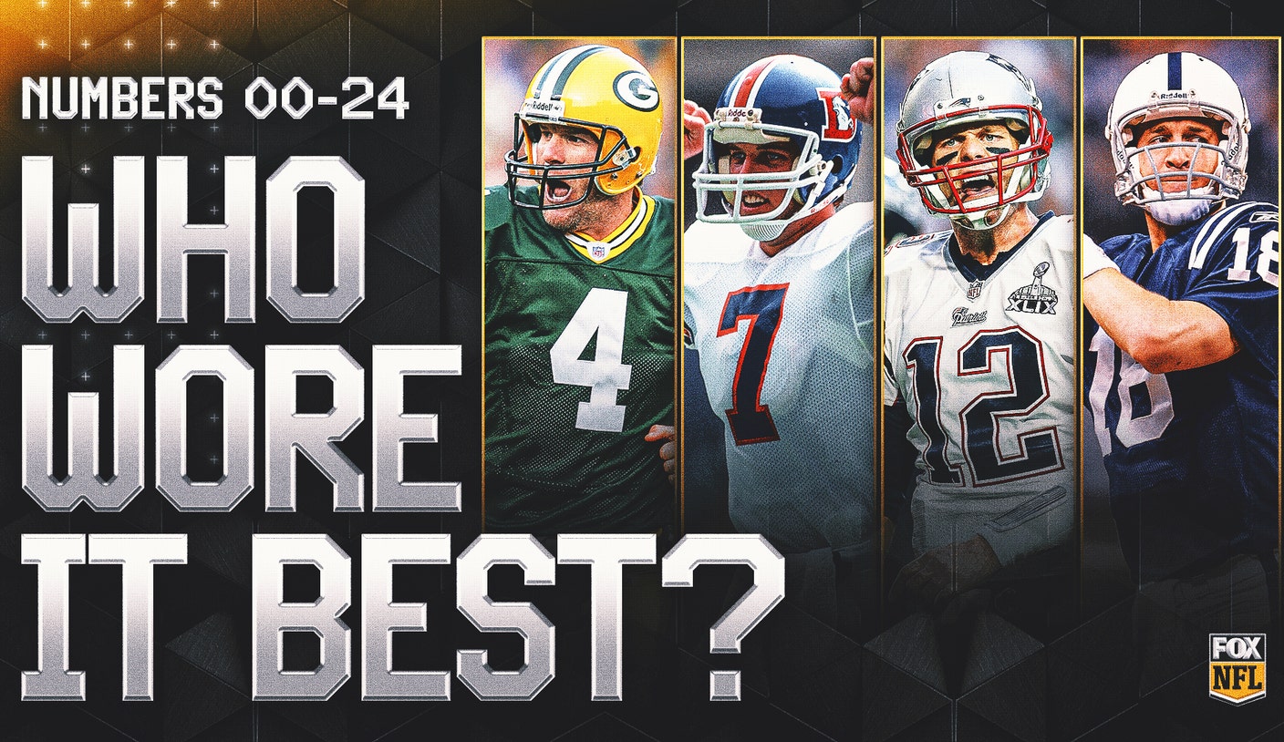 Who Wore It Best? The Greatest NFL Players by Jersey Number, 0-24