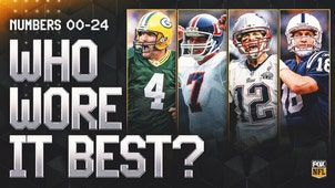 TOM BRADY Trending Image: Who Wore It Best? The Greatest NFL Players by Jersey Number, 0-24