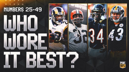 BALTIMORE RAVENS Trending Image: Who Wore It Best? The Greatest NFL Players by Jersey Number, 25-49