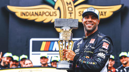  Bubba Wallace Becomes First Black Driver to Win Major Race on Indy's Oval