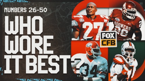 COLLEGE FOOTBALL Trending Image: Wie droeg het het beste? Beste College Football-spelers op rugnummer, 26-50