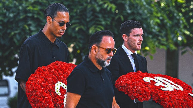 Liverpool, Portugal Players Pay Respect to Diogo Jota and His Brother at Funeral
