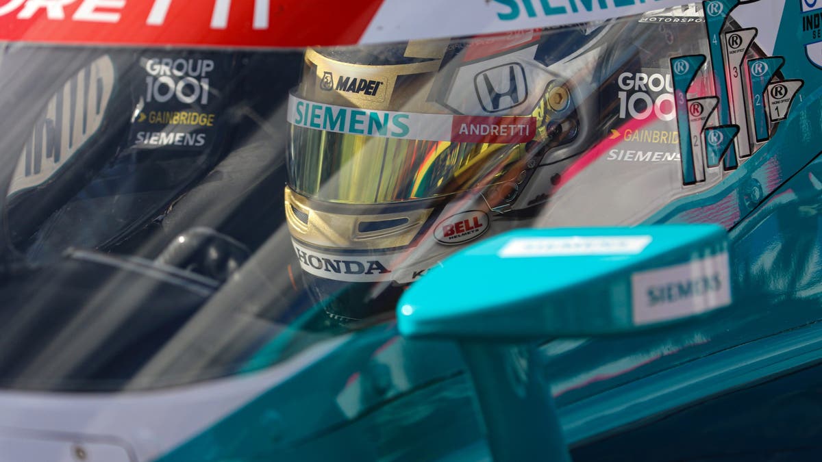 It's go time. Kyle Kirkwood is ready to race. (Photo by Ed McGregor/FOX Sports)