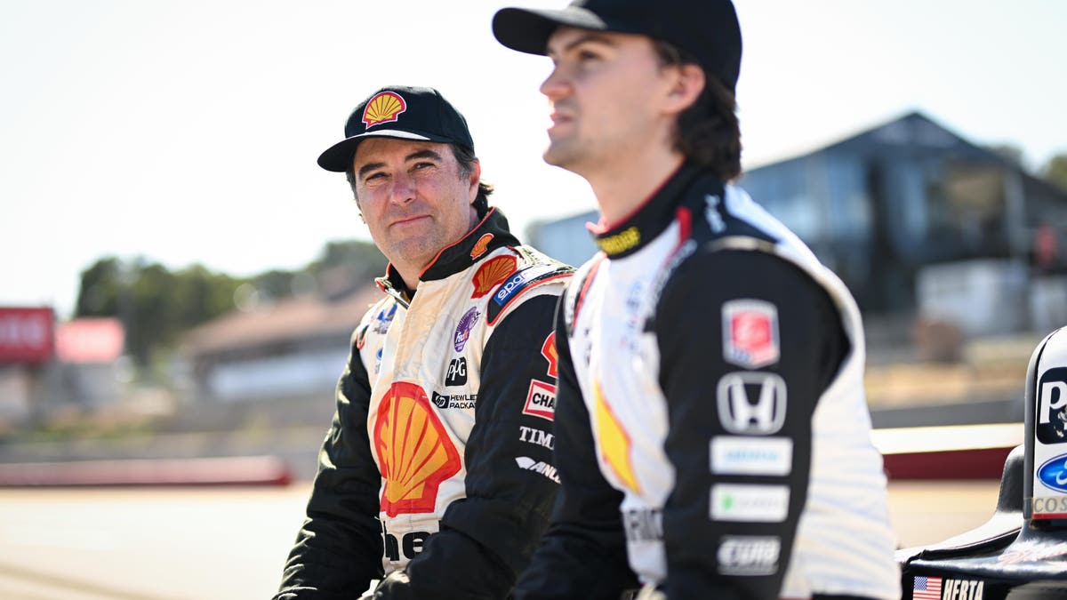 Racing is in the blood of father Bryan and son Colton Herta.