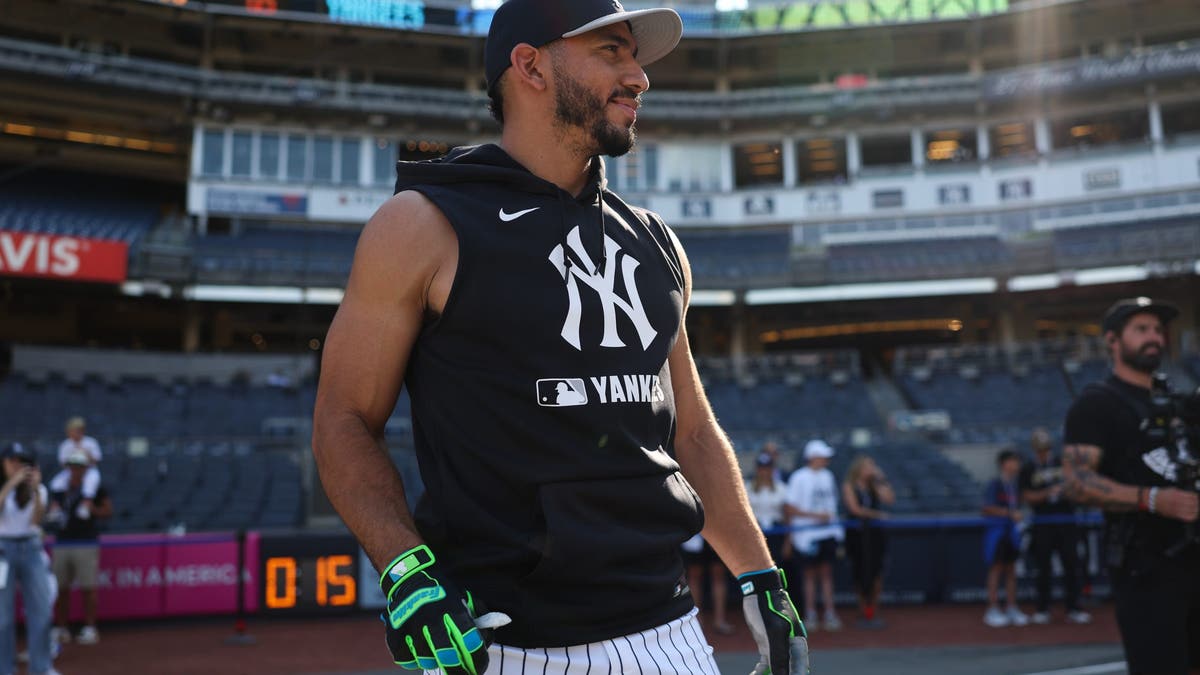 José Caballero has given the Yanks a nice spark at the shortstop position. (Photo by New York Yankees/Getty Images)