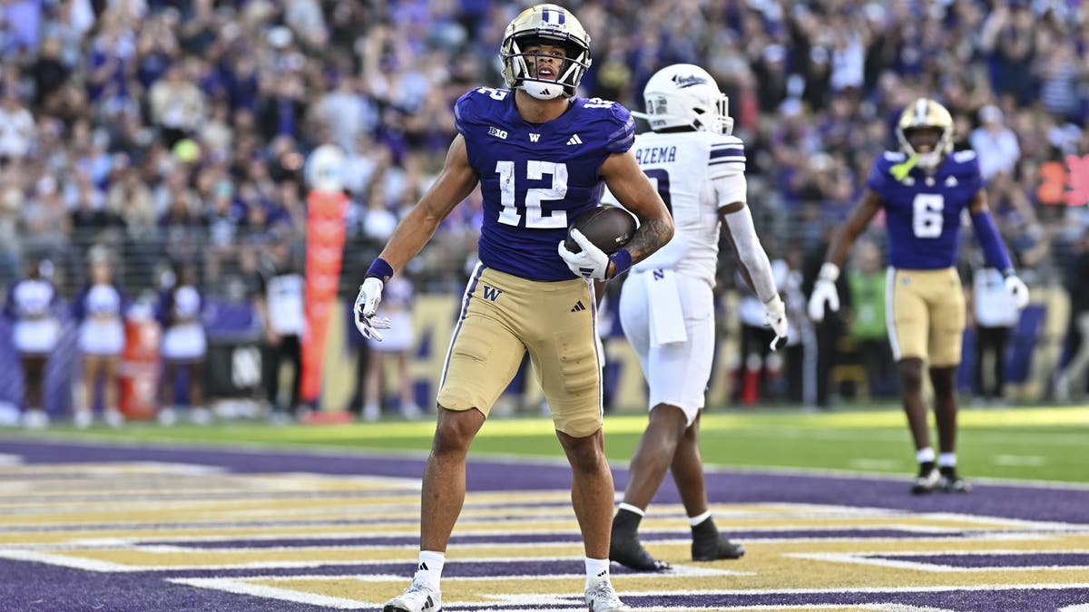 Denzel Boston was 10th in the Big Ten in receiving yards this past season. (Photo by Alika Jenner/Getty Images)
