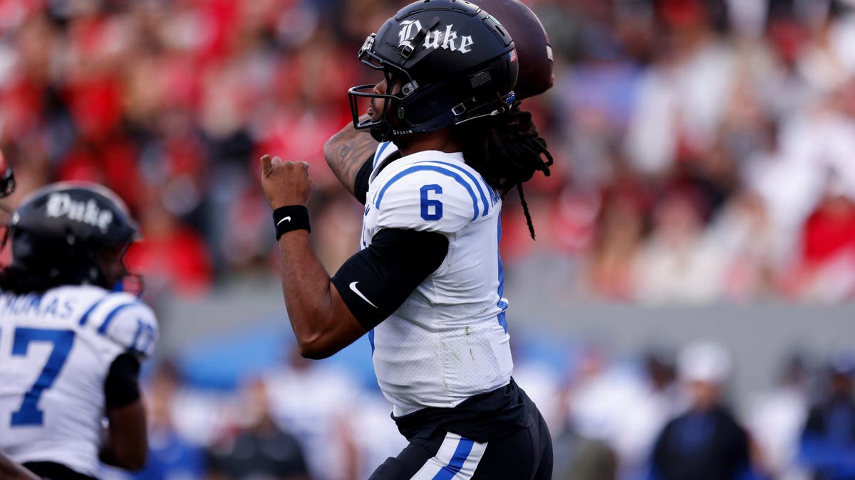 Duke is Maalik Murphy's third team in as many seasons. (Photo by Lance King/Getty Images)