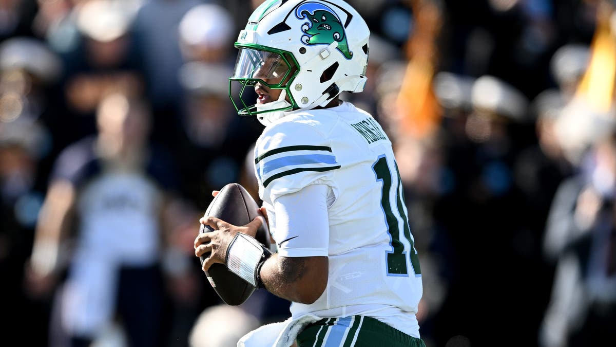 Darian Mensah led the AAC in passer rating and completion percentage in 2024. (Photo by G Fiume/Getty Images)