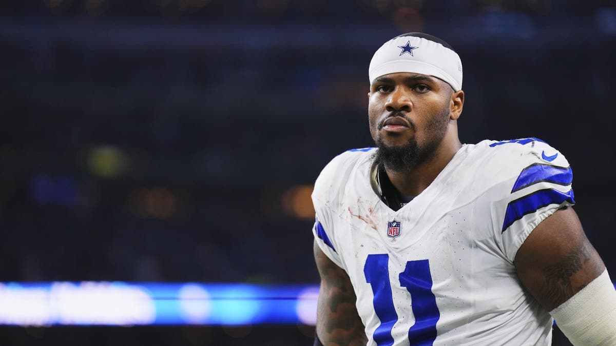 Micah Parsons' recent trade request has us all thinking what it would take for a team to acquire him in a trade. (Photo by Cooper Neill/Getty Images)