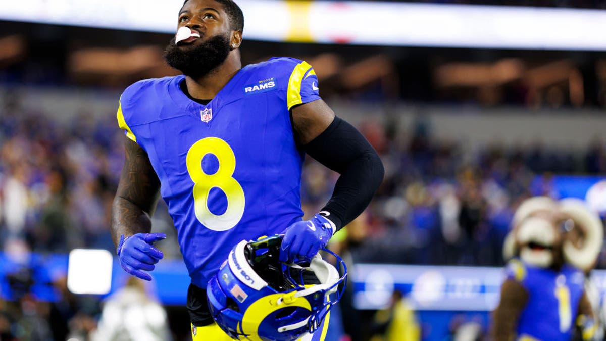 Jared Verse won AP Defensive Rookie of the Year in 2024. (Photo by Brooke Sutton/Getty Images)