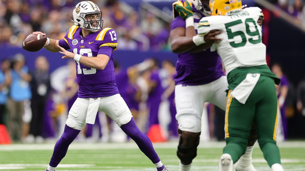 If Nussmeier can cut down on the interceptions, 2025 is going to be something else. (Photo by Alex Slitz/Getty Images)