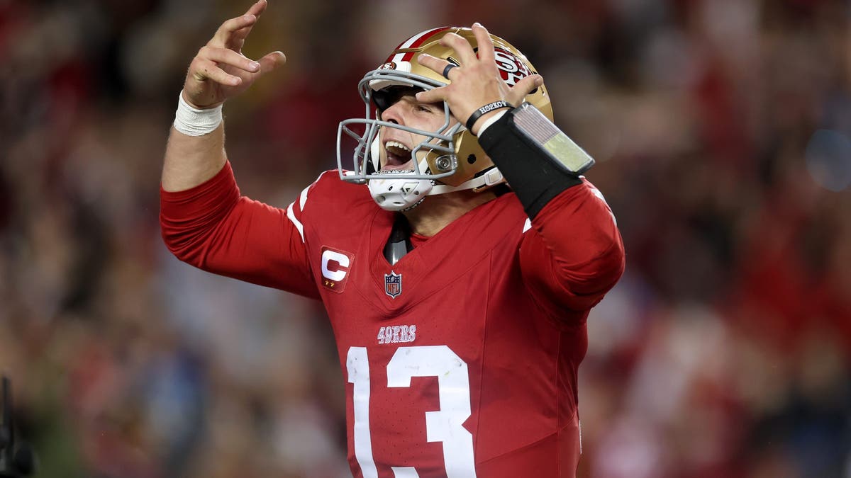 Brock Purdy and the 49ers struggled in 2024 with many players missing time due to injury. (Photo by Ezra Shaw/Getty Images)