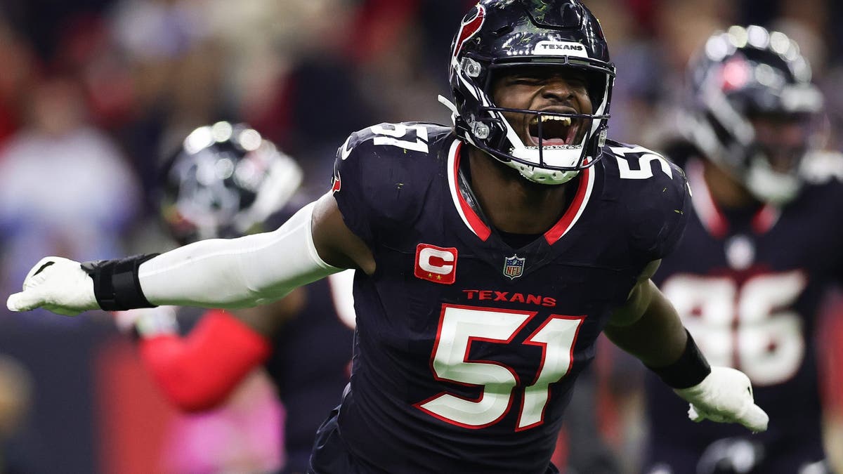 Will Anderson Jr. has two standout seasons already with Texans. (Photo by Alex Slitz/Getty Images)