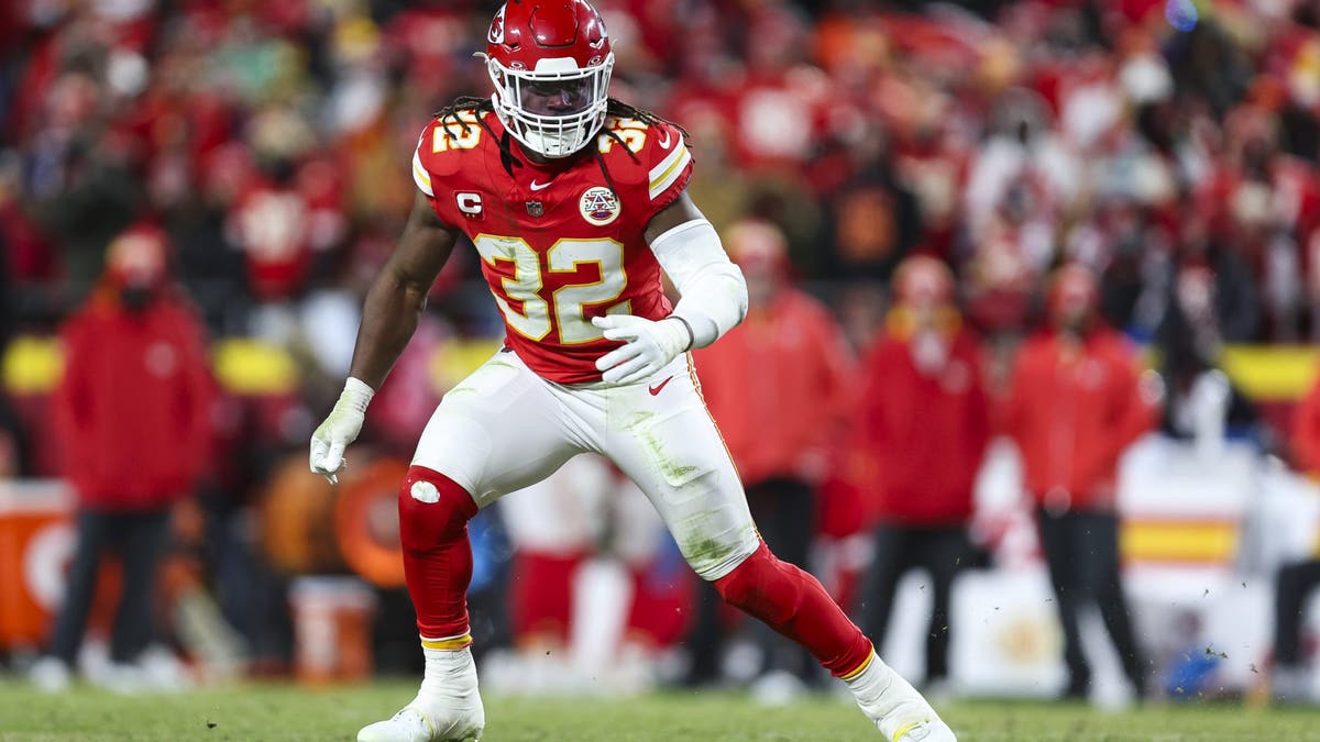 The Chiefs are known for their superstars on offense, but linebacker Nick Bolton has helped them reach three straight Super Bowls by being an absolute run-stopper. (Photo by Perry Knotts/Getty Images)
