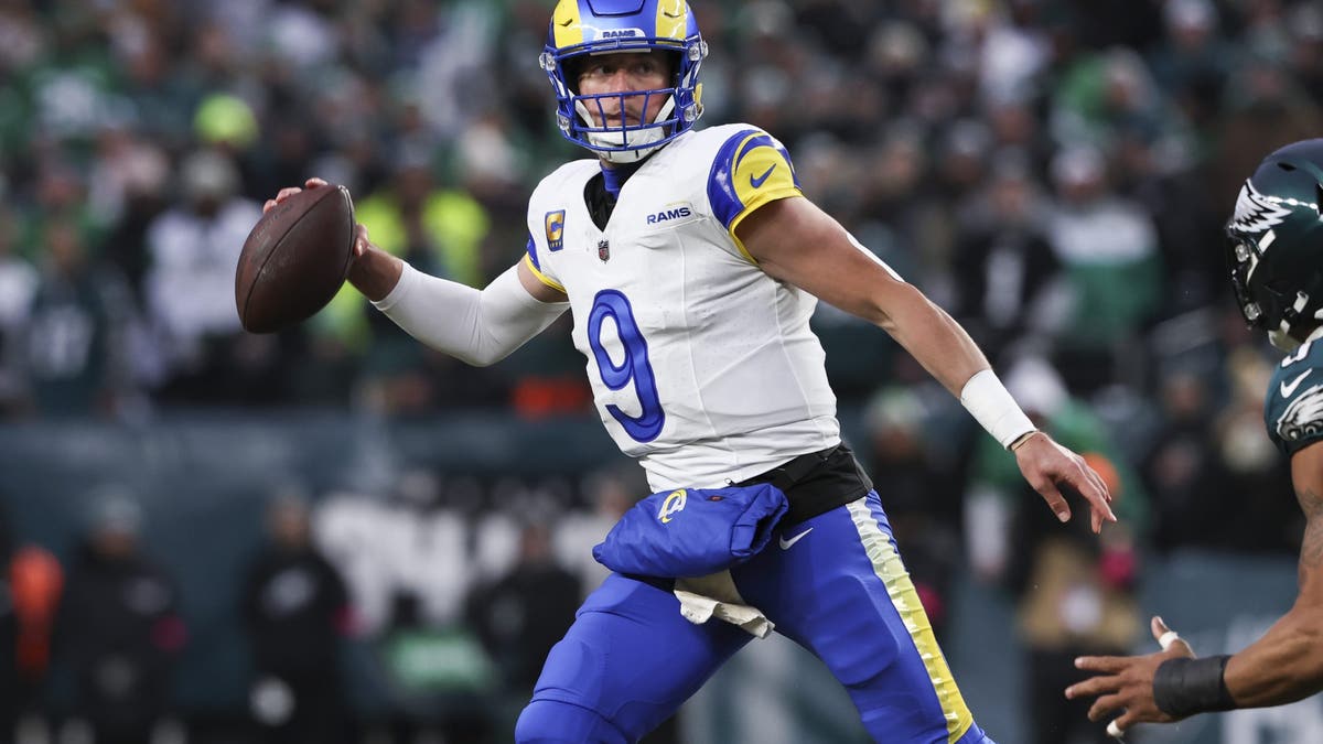 Matthew Stafford has helped the Rams make the playoffs in three of his first four seasons in Los Angeles. (Kara Durrette/Getty Images)