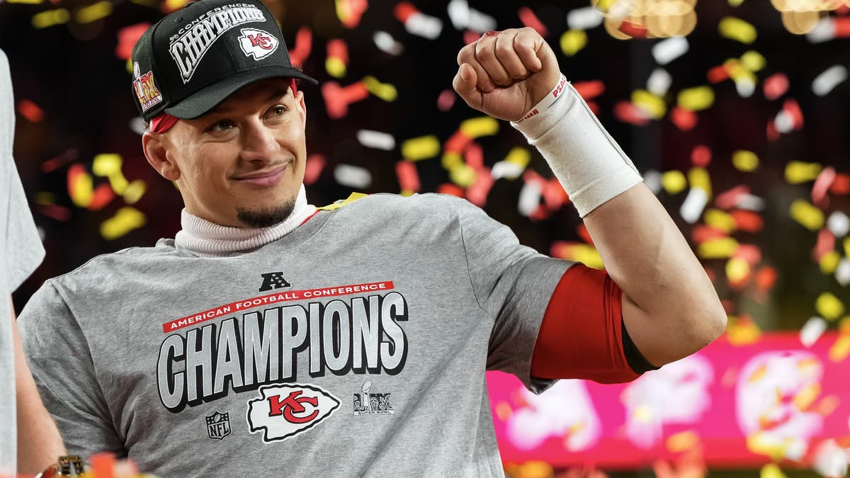 Patrick Mahomes has helped the Chiefs win three straight AFC titles. (Photo by Todd Rosenberg/Getty Images)
