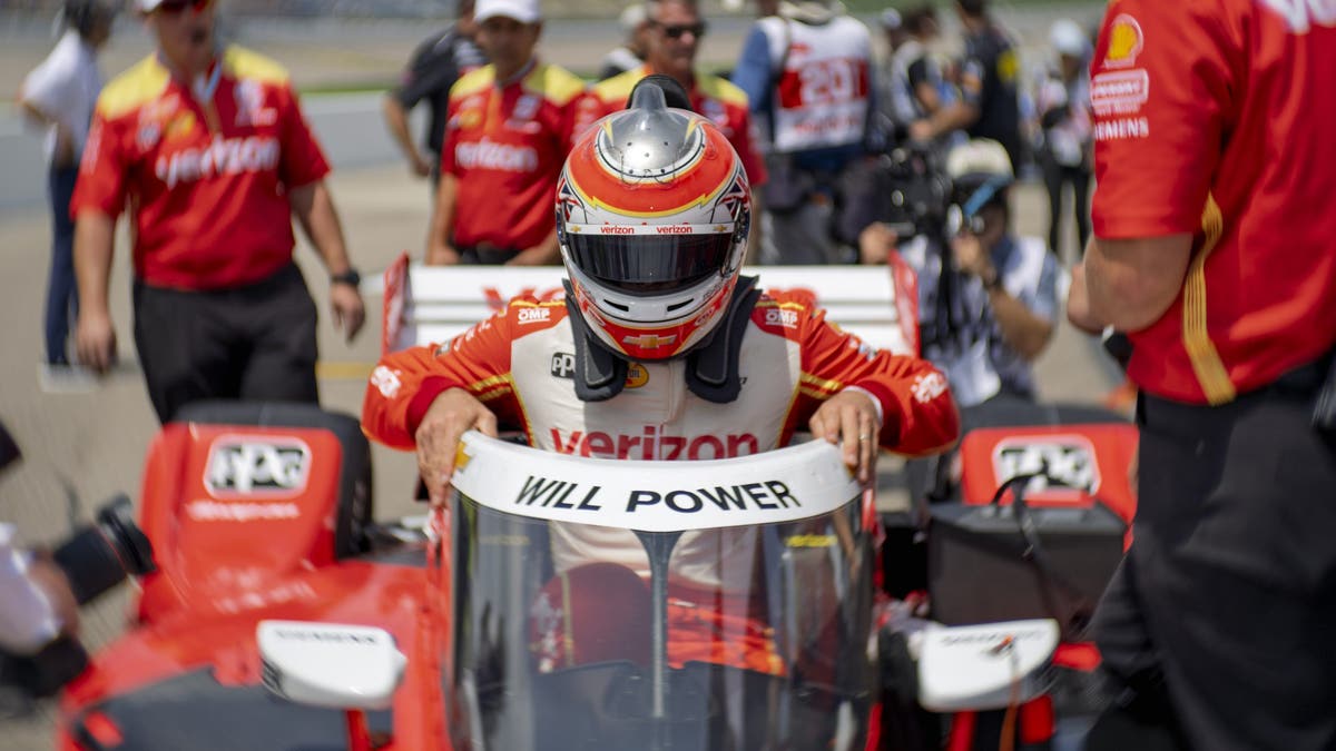 Will Power during the INDYCAR Series Sukup Race Weekend Race 1 at Iowa Speedway