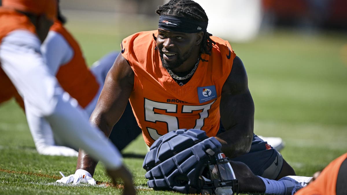 Dre Greenlaw is entering his first year with the Broncos. (Photo by Aaron Ontiveroz/The Denver Post)