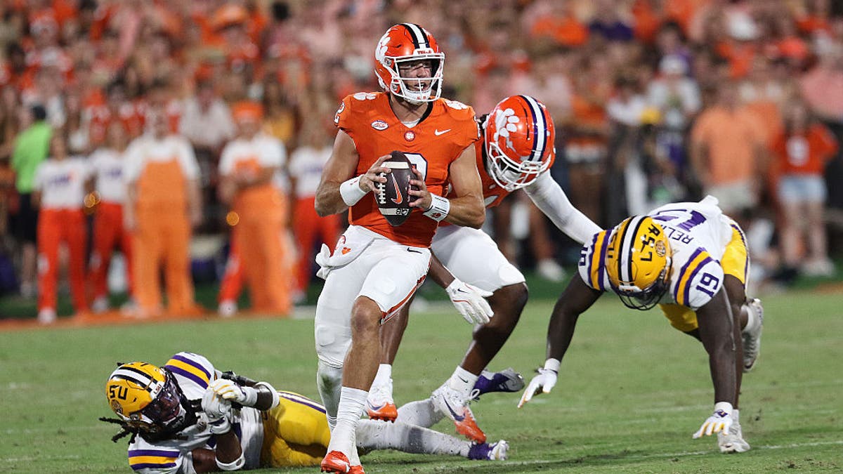 Cade Klubnik led Clemson to the College Football Playoff in 2024. (Photo by John Byrum/Icon Sportswire via Getty Images)