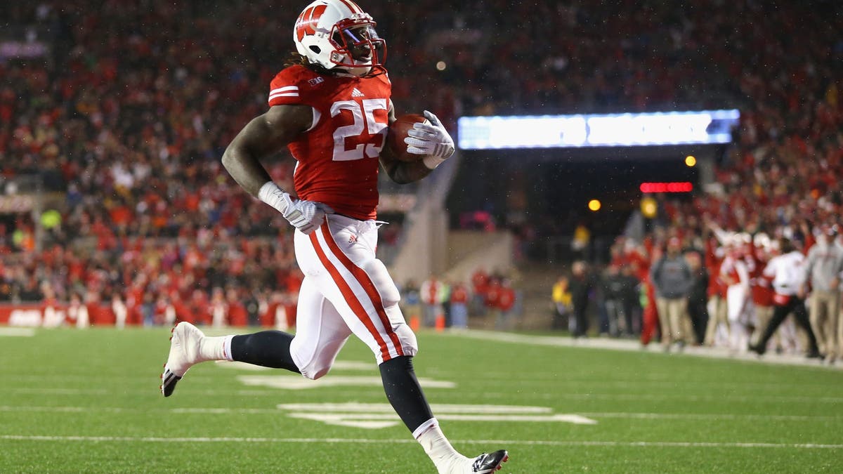 Melvin Gordon was the runner-up for the 2014 Heisman Trophy Award. (Photo by Ronald Martinez/Getty Images)