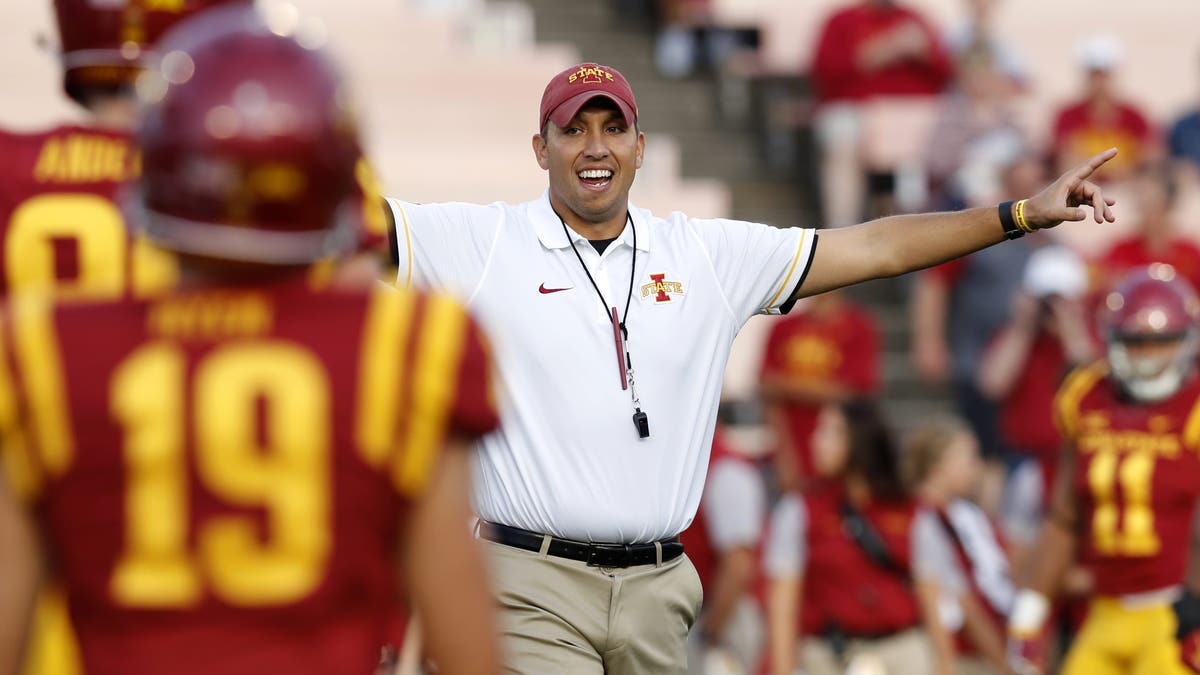 Matt Campbell has helped Iowa State reach new levels, but he has yet to win a Big 12 title. (Photo by David K Purdy/Getty Images)