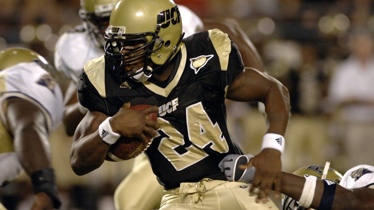 Kevin Smith emerged as one of the best running backs in the nation at UCF. (Photo by A. Messerschmidt/Getty Images)