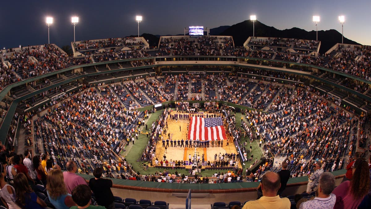 Indian Wells Tennis Center hosted some preseason NBA games from 2008-11. (Photo by Charles Baus/Icon SMI/Icon Sport Media via Getty Images)