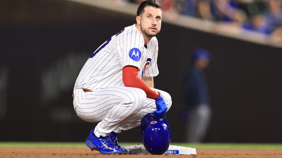 Kyle Tucker is having a summer not to remember. (Photo by Geoff Stellfox/Getty Images)