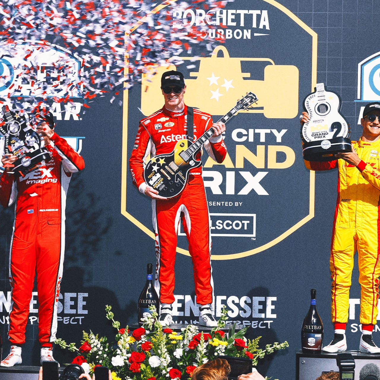 Josef Newgarden Salvages Season With Nashville Victory  Sorta