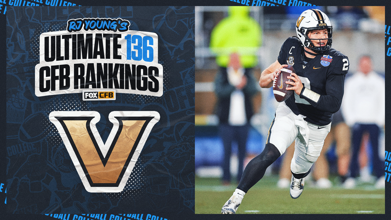 2025 Vanderbilt Football Predictions: Commodores Ranked 36th in RJ Young's Ultimate 136