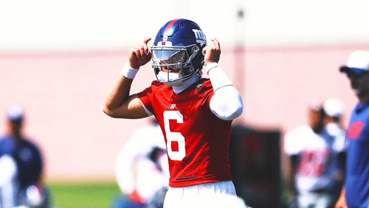 New York Giants OC Mike Kafka: QB Jaxson Dart is 'Right on Schedule'