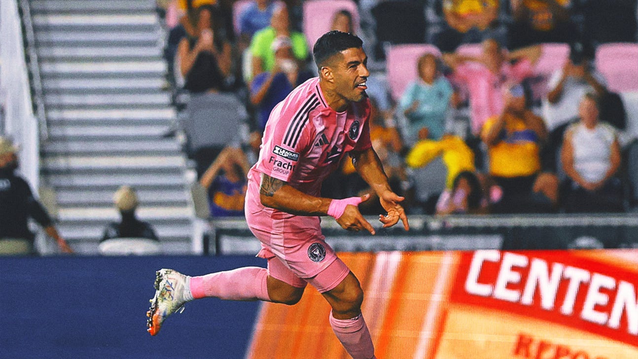 With Lionel Messi out, Luis Suarez's 2 goals lifts Inter Miami over Tigres UANL