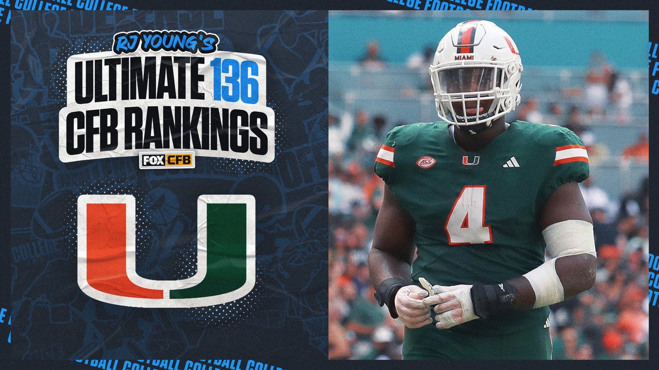 2025 Miami (FL) Football Predictions: Hurricanes Ranked 18th in RJ Young's Ultimate 136