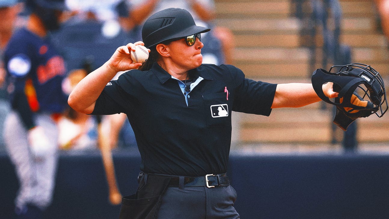 'Fully charged battery': Jen Pawol Ready For History As MLB's First Woman Umpire