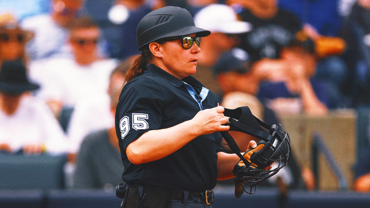MLB Promotes Jen Pawol, Its 1st Woman Umpire, For Saturday's Marlins-Braves Game