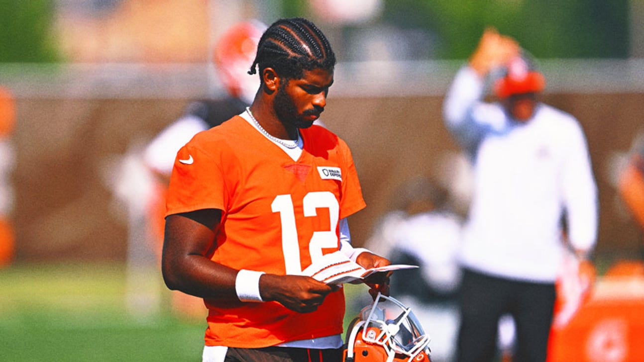 Browns Rookie QB Shedeur Sanders Misses Team Drills With 'Arm Soreness'