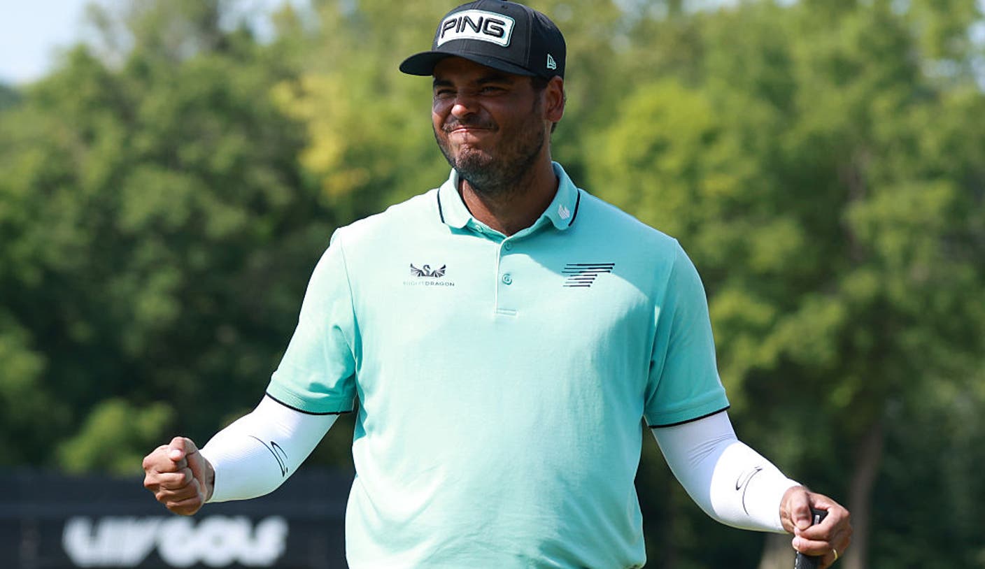 Sebastian Munoz claiming his victory