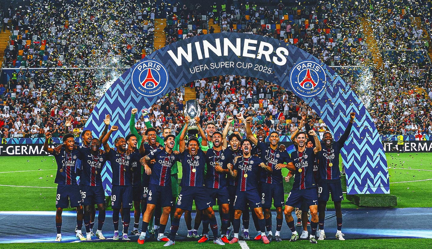 PSG Beats Tottenham on Penalties To Win UEFA Tremendous Cup After Late Comeback