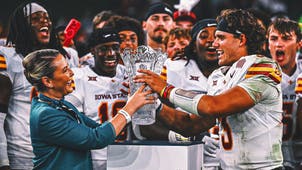 NEXT Trending Image: QB Rocco Becht Stars as No. 22 Iowa State beats No. 17 Kansas State in Ireland