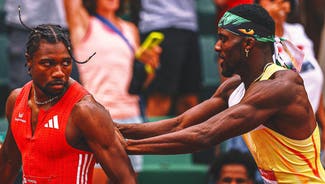 Next Story Image: Noah Lyles Shoved by Kenny Bednarek After USATF Men’s 200-Meter Final