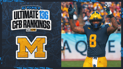 COLLEGE FOOTBALL Trendbild: Michigan Football-Prognosen 2025: Wolverines auf Platz 12 in RJ Youngs Ultimate 136