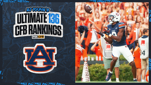 AUBURN TIGERS Trending Image: 2025 Auburn Football Predictions: Tigers Ranked 39th in RJ Young's Ultimate 136