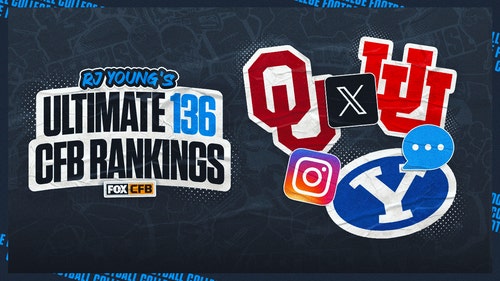 COLLEGE FOOTBALL Trending Image: 2025 College Football Rankings: RJ Young Responds to Ultimate 136 Replies