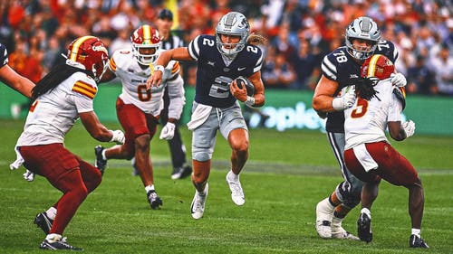 COLLEGE FOOTBALL Trendbild: Cup Snake in vollem Gange für die Farmageddon-Rivalität zwischen Iowa State und Kansas State