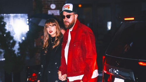 NFL Trending Image: 2025 NFL Odds: Engaged Taylor Swift, Travis Kelce Prop Markets Reach 'New Heights'