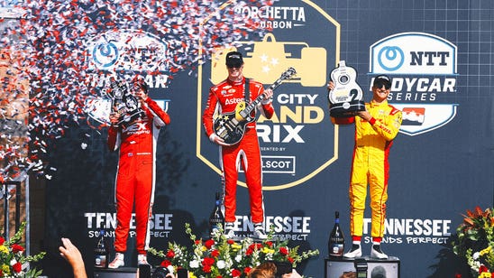 Josef Newgarden Salvages Season With Nashville Victory ... Sorta