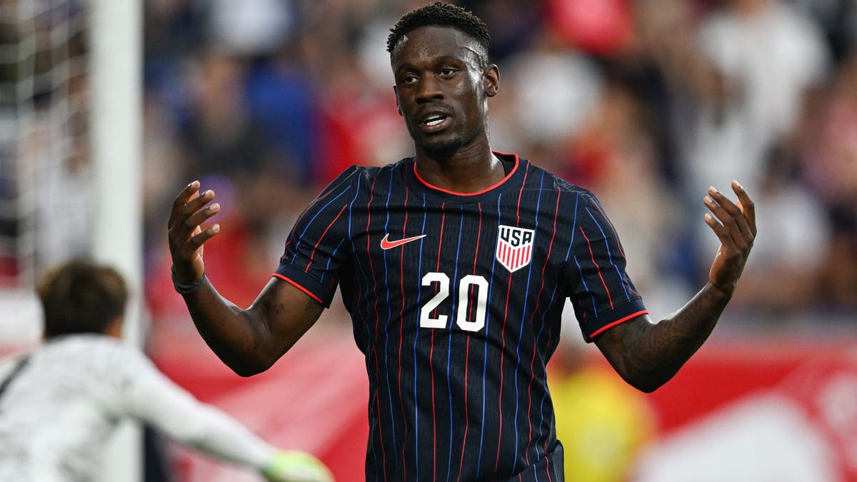 Folarin Balogun is aiming to make his World Cup debut in 2026. (Photo by Stephen Nadler/ISI Photos/ISI Photos via Getty Images)