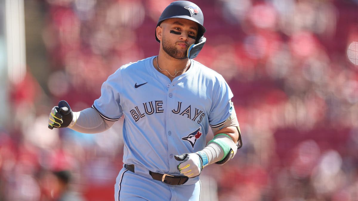Will Bo Bichette be back in action for the playoffs after missing most of September? (Photo by Andy Lyons/Getty Images)