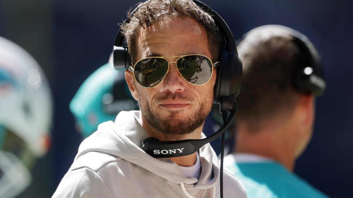 The Dolphins weren't close to competitive against the Colts, which has everyone wondering how much longer Mike McDaniel will be coaching in Miami. (Photo by Michael Hickey/Getty Images)